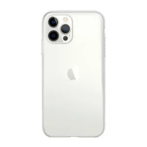 Funda para Apple iPhone 13 Pro Max Carcasa de Silicona Transparente Antigolpes Flexible Protectora Lisa Ultra Delgada