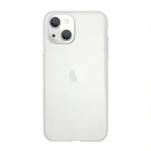 Funda para Apple iPhone 14 Plus Carcasa de Silicona Transparente Antigolpes Flexible Protectora Lisa Ultra Delgada