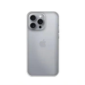 Funda para Apple iPhone 15 Pro Carcasa de Silicona Transparente Antigolpes Flexible Protectora Lisa Ultra Delgada