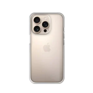 Funda para Apple iPhone 16 Pro Max Carcasa de Silicona Transparente Antigolpes Flexible Protectora Lisa Ultra Delgada