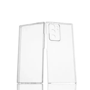 Funda 360 Grados para Samsung Galaxy Note 20 Plus/Ultra Carcasa Doble Cara Completa Transparente Delantera y Trasera