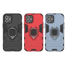 Funda para Apple IPhone 12 / iPhone 12 Pro Carcasa Magnética con Anillo Imán Antigolpes Resistente Rígida Dura
