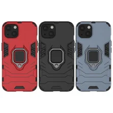 Funda para Apple IPhone 13 Carcasa Magnética con Anillo Imán Antigolpes Resistente Rígida Dura