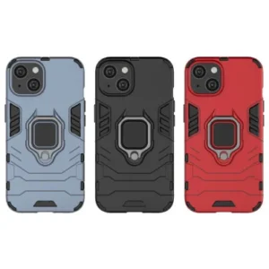 Funda para Apple IPhone 14 Carcasa Magnética con Anillo Imán Antigolpes Resistente Rígida Dura